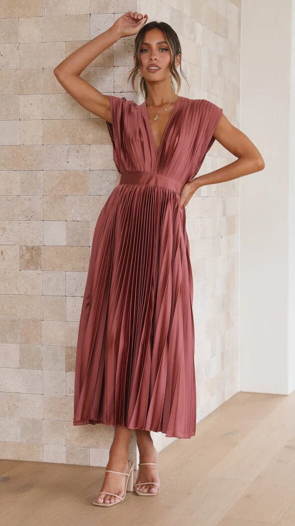 Chloe™ | Elegancka Midi Sukienka