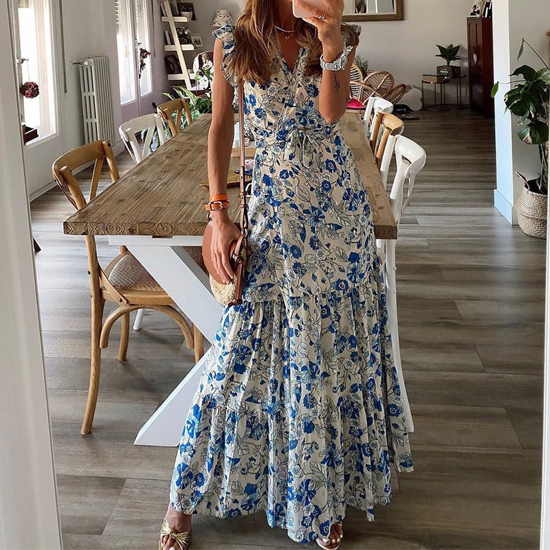 Dahlia™ | Sukienka Maxi w Kwiaty