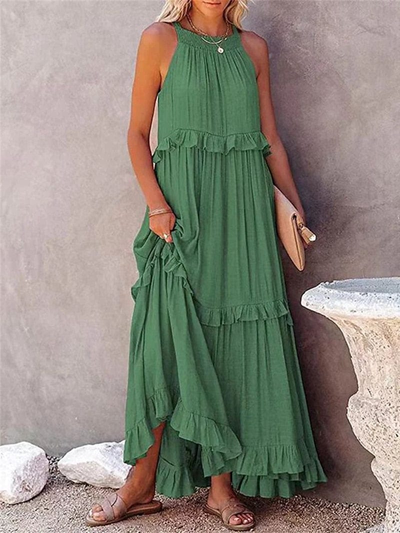 Barbara™ - Letnia Maxi Sukienka