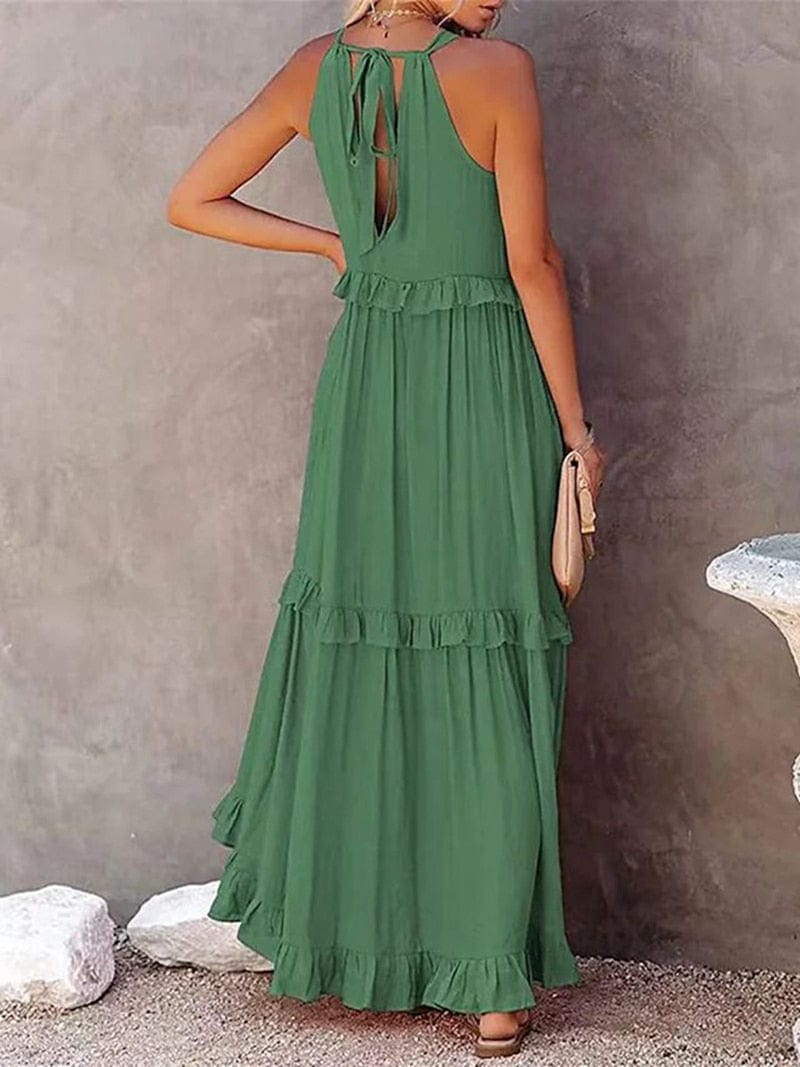 Barbara™ - Letnia Maxi Sukienka